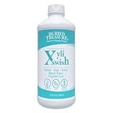 Xyli Swish - All Natural Formulated Nano Silver, Xylitol & Aloe Mouthwash - Alcohol and Fluoride Free - Oral Rinse to Fight Bad Breath & Dry Mouth - Peppermint Flavor - 16oz.