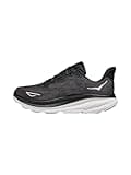 HOKA ONE ONE Clifton 9 Womens Shoes Size 9, Color: Black/White