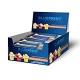 Blueprint by Bryan Johnson Macadamia Nut Protein Bars - Variety Pack Protein Bars - Lemon, White Cocoa & Raspberry - Vegan, Low Sugar, Keto-Friendly Snacks - Non-GMO, Raw Nut Bar- 9g Protein - 12 Pack