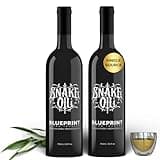 Blueprint by Bryan Johnson Olive Oil - Snake Oil- High Polyphenol Extra Virgin Olive Oil (400+ mg/kg) - Cold Pressed, Early Harvest, First Cold Press EVOO - Keto, Paleo, Non-GMO - 2 Pack - 750ml Glass Bottle