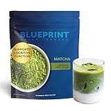 Blueprint Bryan Johnson Matcha Powder - Ceremonial Grade Japanese Matcha - Green Tea for Energy & Focus - Natural Caffeine, Antioxidant-Rich - 30mg L-Theanine- 30 Servings